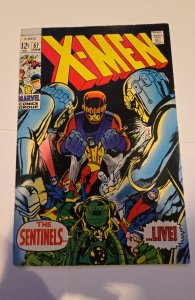 The X-Men #57 (1969) Neal adams the sentinels live
