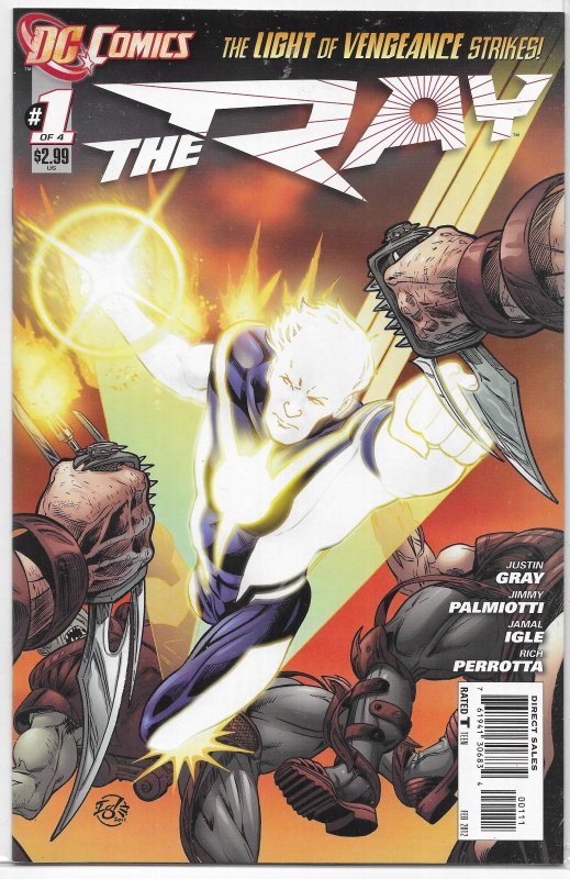 Ray (vol. 3, 2012) #1 of 4 VF/NM Palmiotti/Gray/Igle