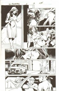 Shadowland Power Man #2 pg 3 - Teddybear People Buying Drugs art by Scott Hanna