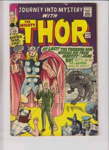 Journey Into Mystery #113 VG- thor - first appearance grey gargoyle - jack kirby