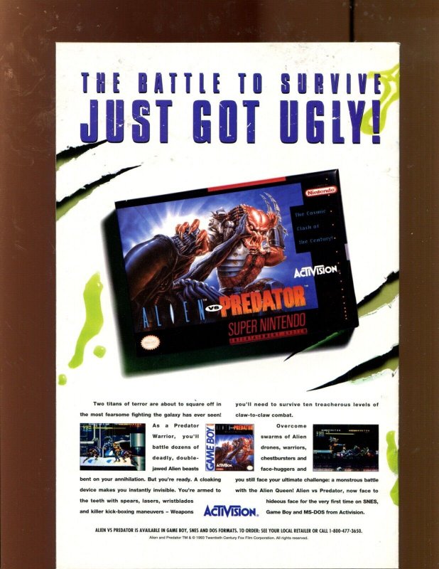 Aliens/Predator #1 - SIGNED BY JOHN BEATTY/W COA! (9.0/9.2) 1993