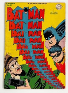 Batman #31 (1945) Restored Color Touch