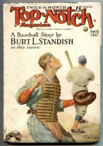 Top-Notch Pulp September 15 1927- Burt L Standish VG-