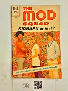 The Mod Squad #8 VG Dell Books Clarence Peggy Michael 15 HH32
