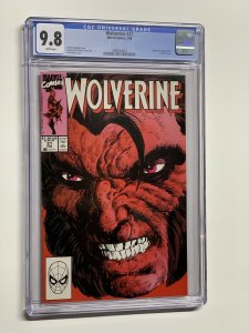 Wolverine 21 cgc 9.8 wp marvel 1990 John Byrne 