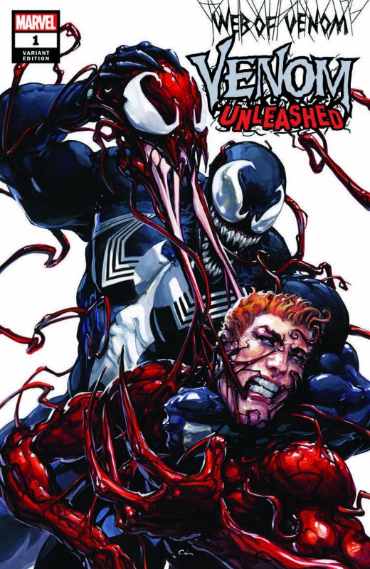 Web of Venom - Venom Unleashed #1 Carnage Clayton Crain Variant