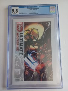 Ultimate Wolverine #7 - Cappuccio - 2025 - CGC 9.8