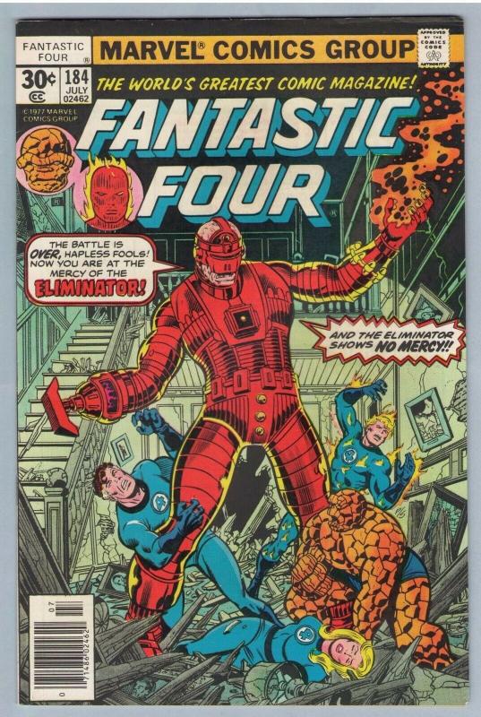 Fantastic Four 184 Jul 1977 VF (8.0)