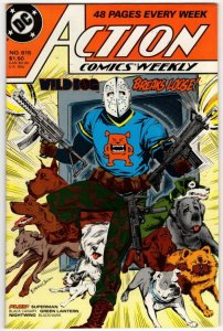 Action Comics #615 (VF/NM) WILD DOG! High Grade DC Copper