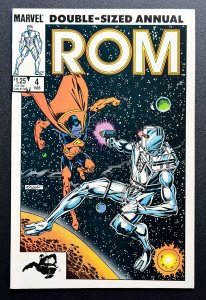 Rom Annual #4 (1985) 1st App of Voltar