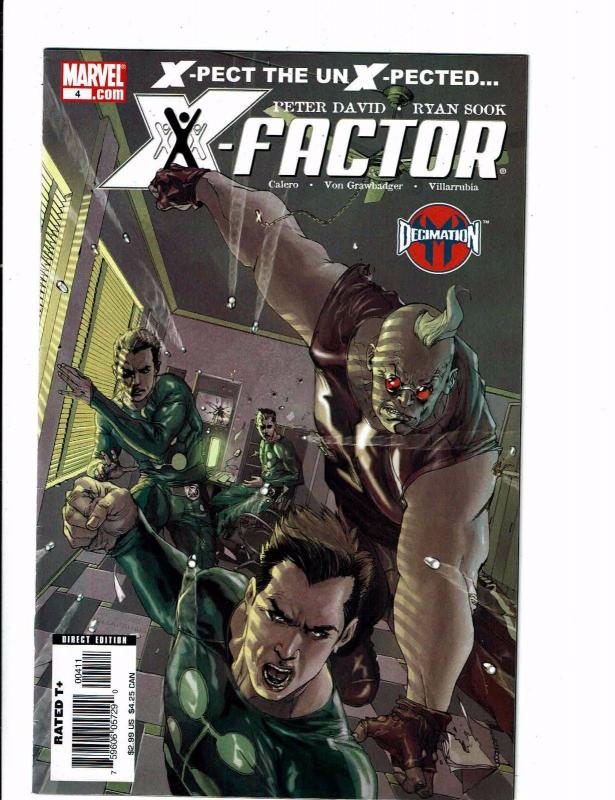 Lot of 5 X-Factor Marvel Comic Books #2 3 4 6 7 BH39
