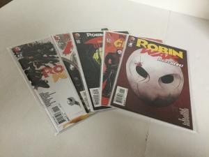 Robin War Part 1 2 3 4 5 Lot Set Run Nm Near Mint DC Comics