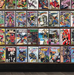 Huge Lot 150+ Comics with Supergirl, Ninjak, Superman, Superboy & More!