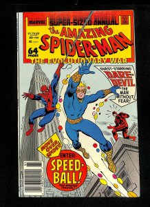 Amazing Spider-Man Annual #22 1st App. Speedball