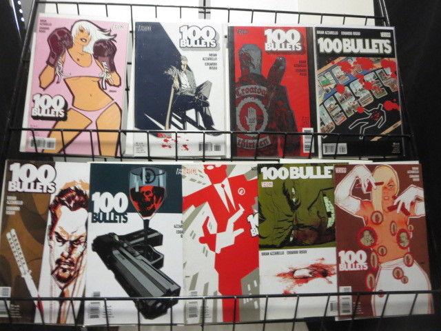 100 BULLETS (One Hundred Bullets) Lot of 45 VERTIGO DC Comics F-VF/+ AZZARELLO