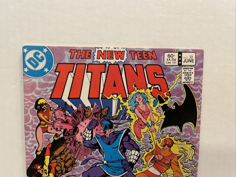 New Teen Titans #32 1st Appearance Thunder And Lightening