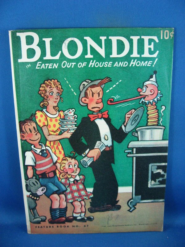 BLONDIE FEATURE BOOK 47 F+ 1946