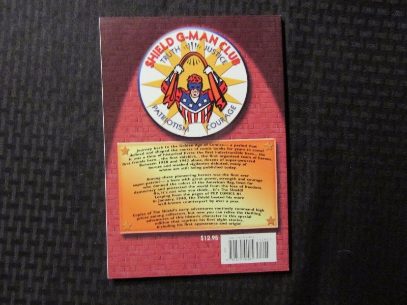 2002 THE SHIELD Volume One TPB SC NM- 9.2 America's 1st Comic Book Hero