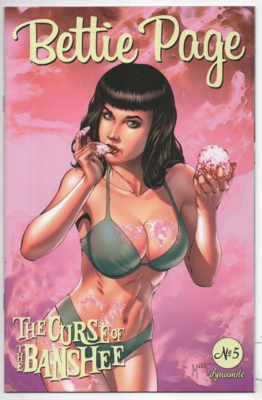 BETTIE PAGE Curse of the Banshee #5 A, VF/NM, Mychaels, 2020 2021, Betty