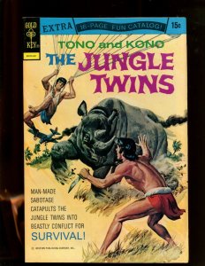 JUNGLE TWINS #4 (7.0) SURVIVAL! 1972~