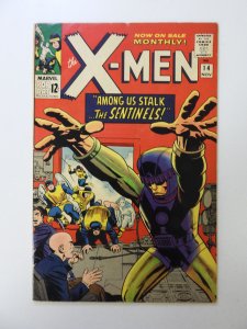 The X-Men #14 (1965) 1st appearance of The Sentinals FR/GD coupon clipped