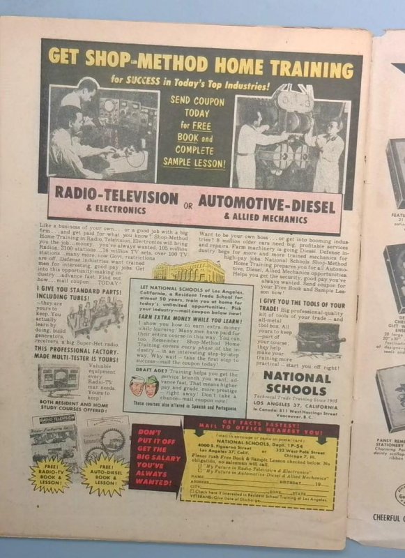 Vault of Horror #38 Johnny Craig Cover PreCode Horror E.C. Comics 1954