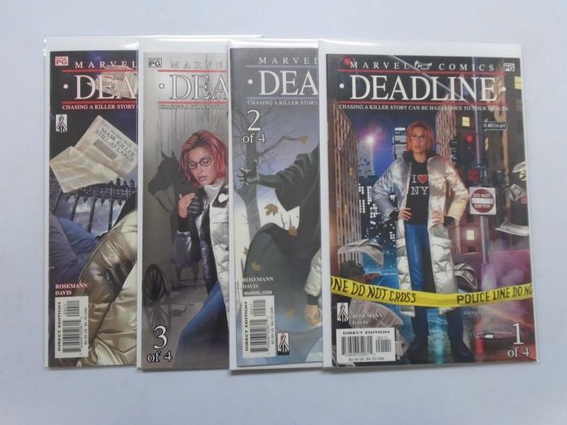 Deadline (2002 Marvel Comics) #1-4 Set - 8.0 VF - 2002