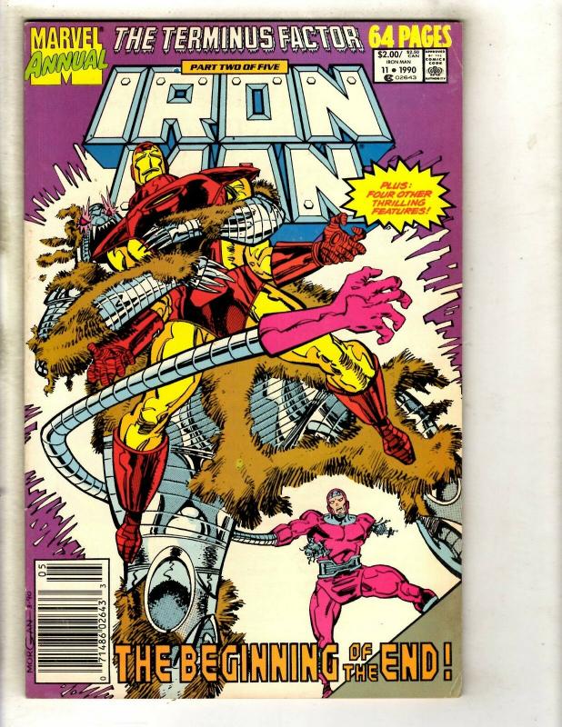 9 Iron Man Marvel Comics Annual 5 6 7 11 12 13 Iron Man Action Hour + J334