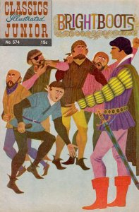 Classics Illustrated Junior #574 FN ; Famous Authors | 1st Print Brightboots
