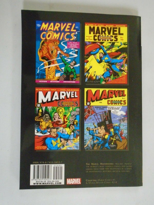 Marvel Masterworks Golden Age Marvel Comics TPB #1 SC 8.0 VF (2011)