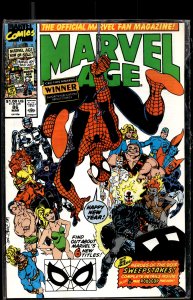 Marvel Age #86 (1990) Fred Hembeck