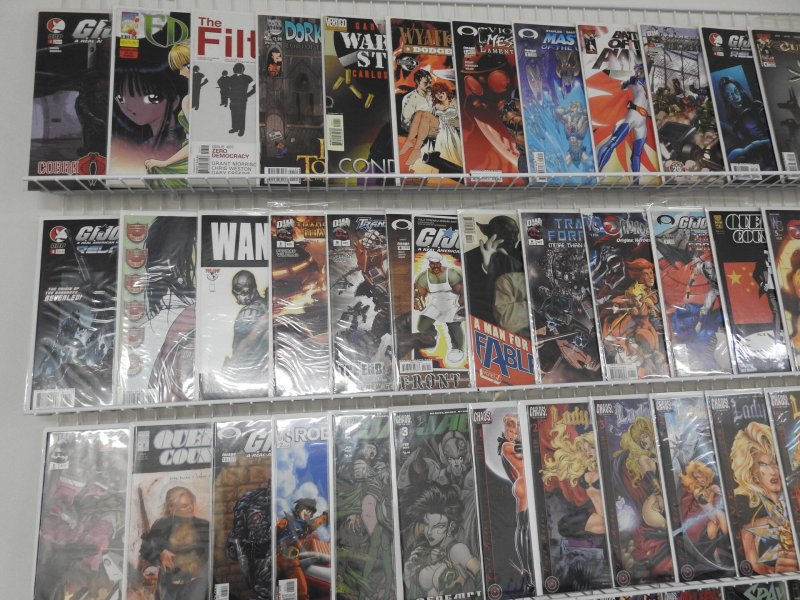 Huge Lot 120+ W/ Spawn, Lady Death, GI Joe+ Avg VF/NM Condition.