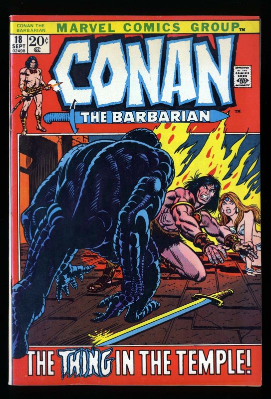 Conan The Barbarian #18 FN/VF 7.0