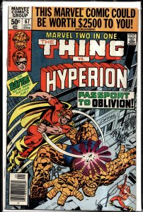 Marvel Two-in-One #67 (1980) Hyperion