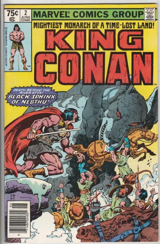 King Conan #2 (Jun-80) VF High-Grade Conan the Barbarian