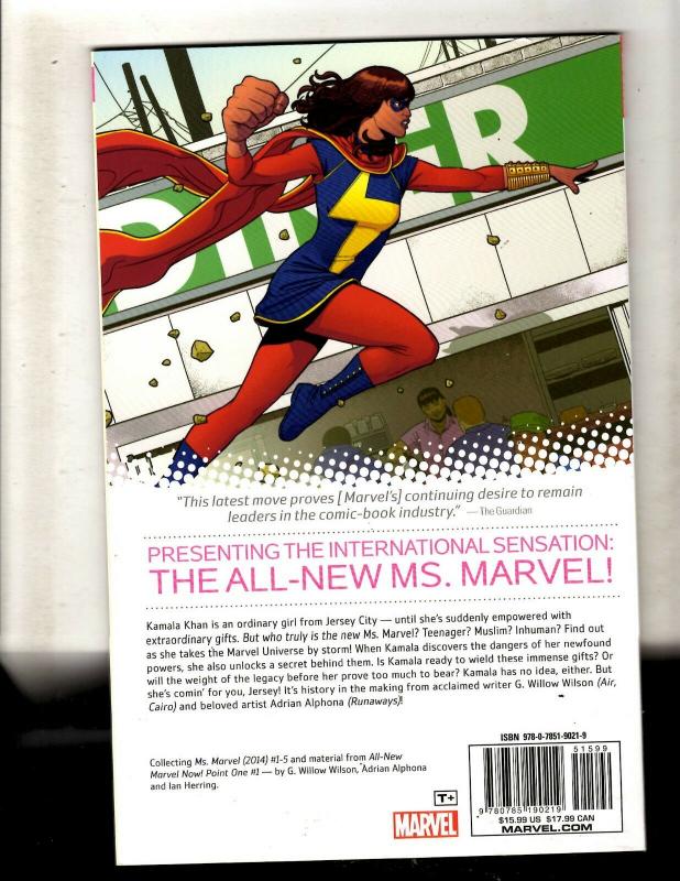 Ms. Marvel No Normal Vol 1 Marvel Comics TPB Graphic Novel Comic Book J348