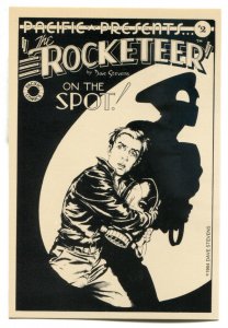 DAVE STEVENS Postcards, 1 of ea, ROCKETEER, BETTIE PAGE, 1982 1984, 3 total