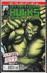 Incredible Hulks Annual (2011) Spider-Man [Key Issue]