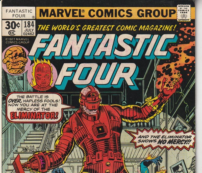 Fantastic Four(vol. 1) # 185  A Living Trap called the Eliminator !