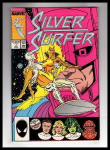 Silver Surfer #1 (1987) Frankie Raye NOVA! GALACTUS!  / ECA7X