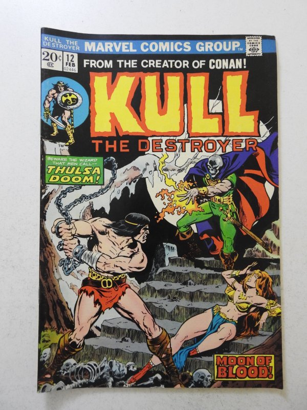 Kull the Destroyer #12 (1974) FN Condition!