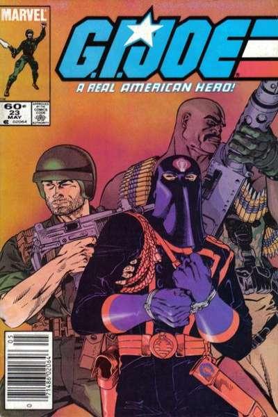 G.I. Joe: A Real American Hero (1982 series) #23, Fine- (Stock photo)