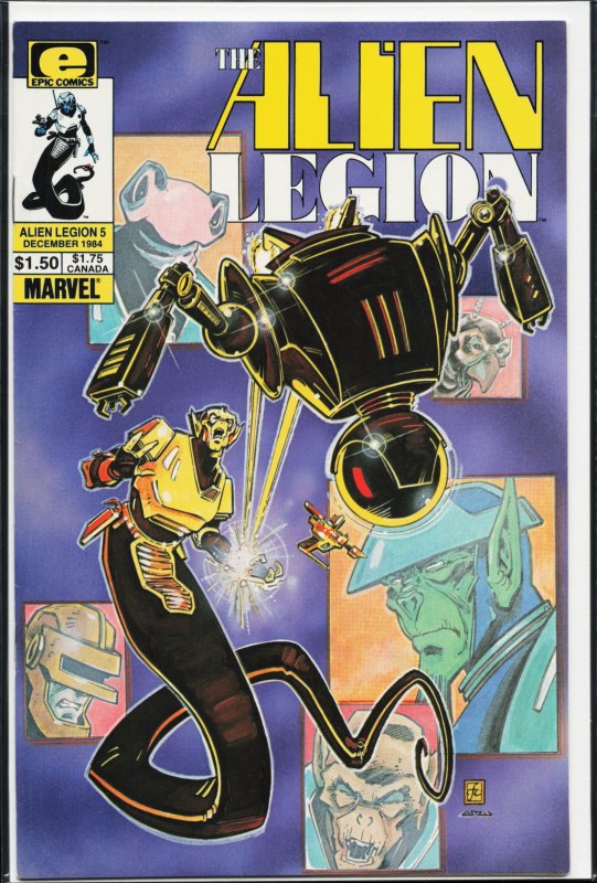 Alien Legion #5 (1984) Alien Legion