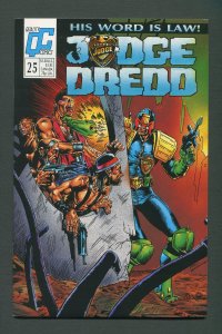 Judge Dredd #25  / 8.0 VFN  /  January 1989