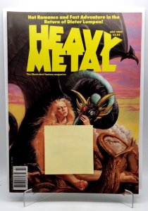 Heavy Metal Illustrated Magazine July 1989 NM
