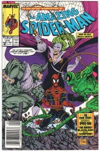The Amazing Spider-Man #319 (1989) Newsstand edition, Todd McFarlane artwork