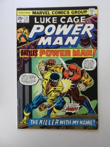 Power Man #21 (1974) VF- condition MVS intact