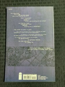 2005 THE WALKING DEAD Safety Behind Bars v.3 SC FVF 7.0 2nd Image Comics