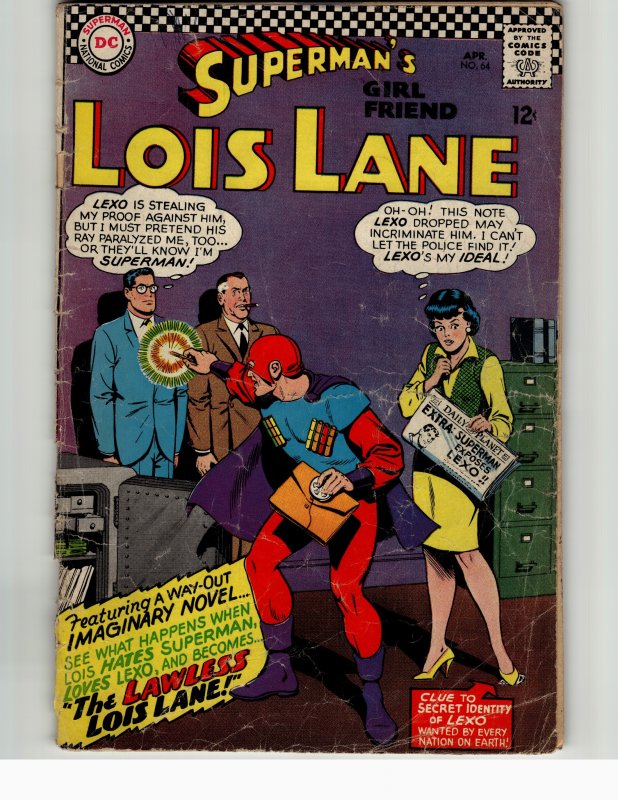 Superman's Girl Friend, Lois Lane #64 (1966) Lois Lane