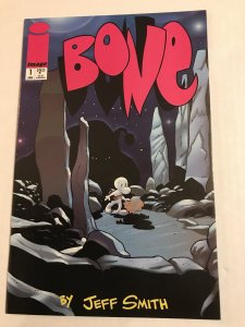 Bone #1 : Image Comics 1/96 NM; Newsstand Variant, Jeff Smith, scarce, Netflix